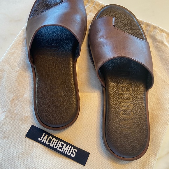 Jacquemus Leather Les Tatanes Sandals - 10.5 (43) main image 8